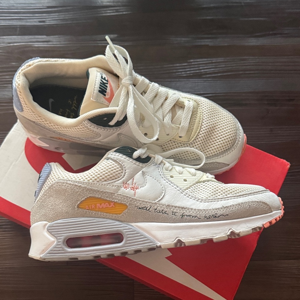 Nike Air Max 90 Sneakers “We’ll Take It From Here” 8.5w with OG box $Firm$
